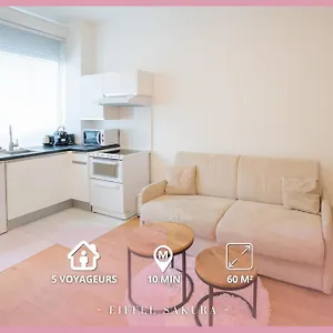  Apartamento Eiffel Sakura ~ Proche Tour Eiffel, Orsay, Rer C